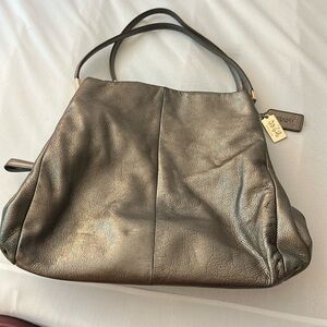 Coach Vintage Bag Metallic Gold Bag